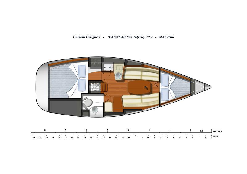 Sun Odyssey 29.2 - Photo 14 Jeanneau 