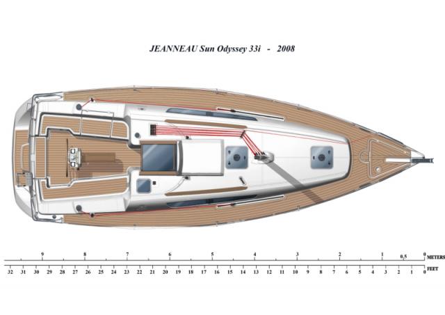 Sun Odyssey 33i - Photo 19 Jeanneau 