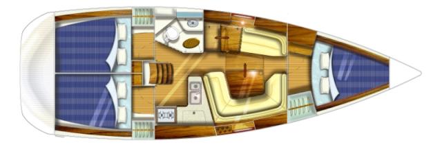 Sun Odyssey 35 - Photo 8 Jeanneau 