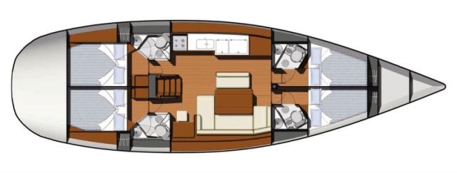 Sun Odyssey 49i - Photo 19 Jeanneau 